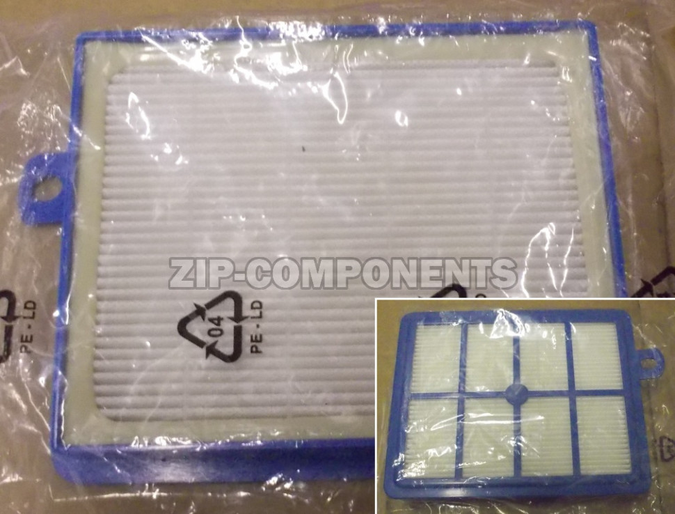 Фильтр пылесоса Hepa Electrolux - 1131247015, Philips, зам. VC0936W, 9001677682
