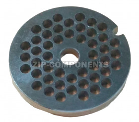 Решетка мясорубки Braun / Philips, средние отверстия (4.5 мм) Bosch-00620950 D=53 мм